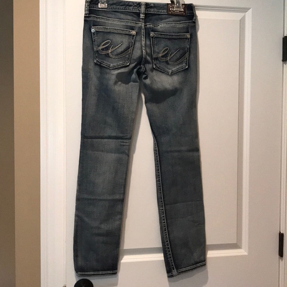 🎁EXPRESS Distressed Jeans - Picture 4 of 13